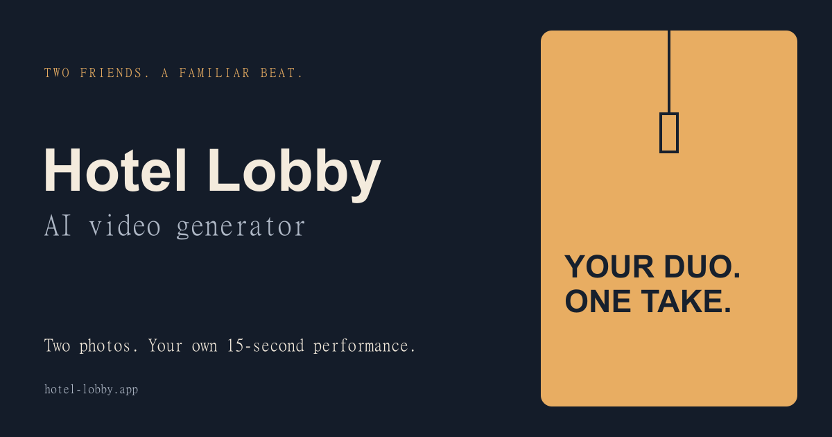 Hotel Lobby — official website image