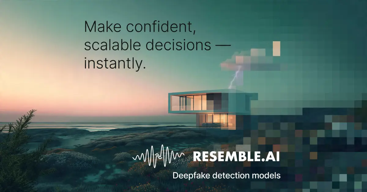 Resemble AI official product image